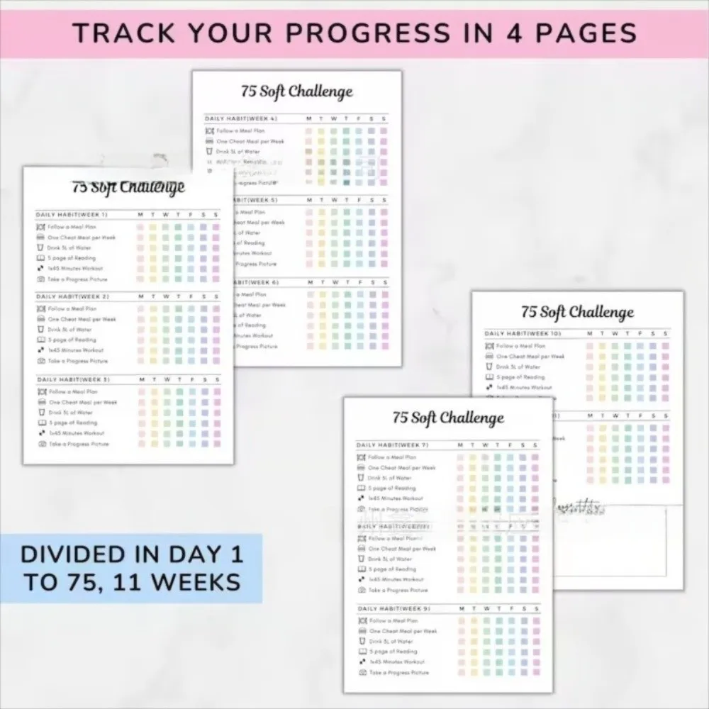 75-листов блокнот-планировщик Challenge, редактируемый многофункциональный спиральный блокнот-планировщик в твердом переплете, переплет для планирования заданий
75-листов блокнот-планировщик Challenge, редактируемый многофункциональный спиральный блокнот-планировщик в твердом переплете, переплет для планирования заданий