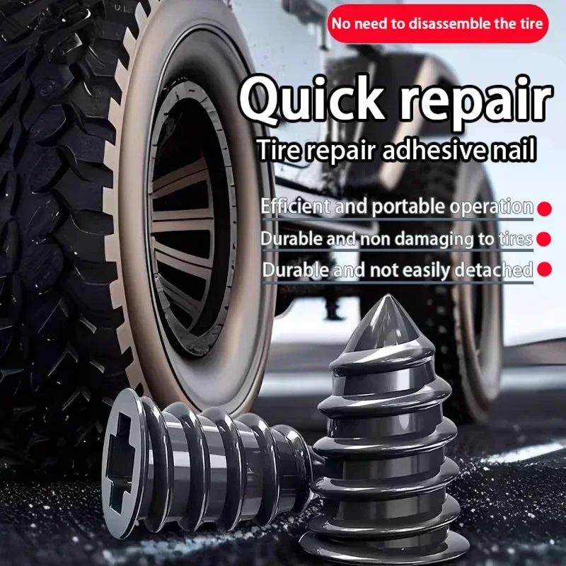 10/30Pcs Car Tire Repair Rubber Nail Sleeve Automotive Tire Repair Nail Truck Motorcycle Bicycle Tire Puncture Repair Tool
10/30Pcs Car Tire Repair Rubber Nail Sleeve Automotive Tire Repair Nail Truck Motorcycle Bicycle Tire Puncture Repair Tool