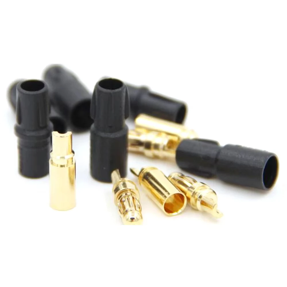 2/5/10/20 Pairs Amass 3.5mm SH3.5 Gold Plated Connector with Protective Sleeves For Rc Motor ESC Drone Car Boat
2/5/10/20 Pairs Amass 3.5mm SH3.5 Gold Plated Connector with Protective Sleeves For Rc Motor ESC Drone Car Boat