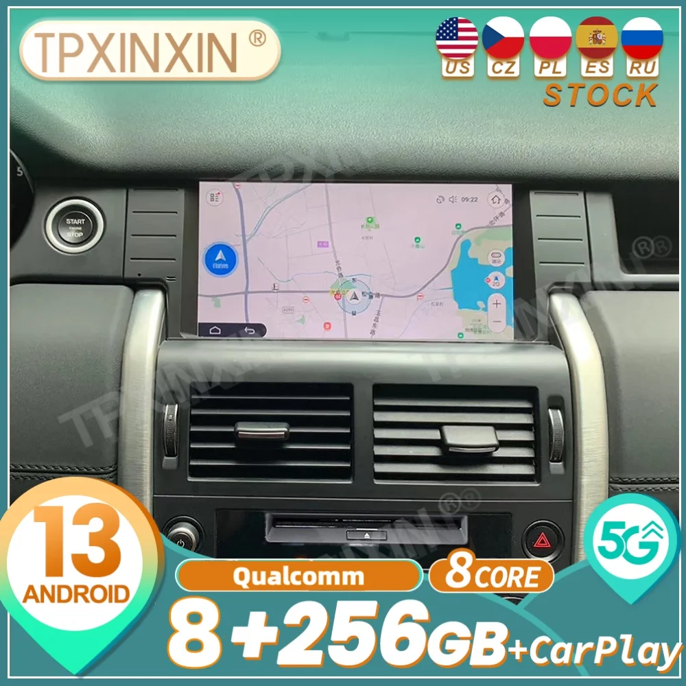 Qualcomm For Land Rover Discovery Sport 2015~2019 Android Carplay Car Radio Automotive Multimedia Player GPS Navigat Head Unit
Qualcomm For Land Rover Discovery Sport 2015~2019 Android Carplay Car Radio Automotive Multimedia Player GPS Navigat Head Unit