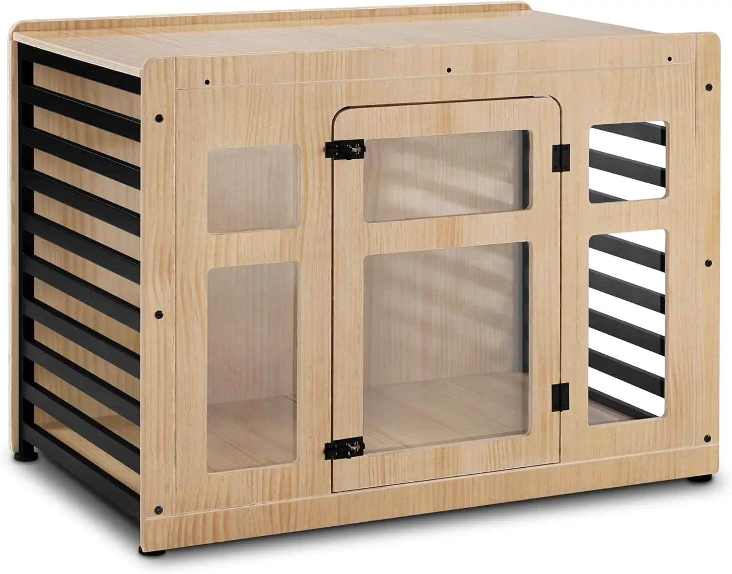 Wooden Dog Crate Furniture, Pet House End Table, Solid Wood Indoor Cage for Small Medium Dogs, 1421 (Natural)
Wooden Dog Crate Furniture, Pet House End Table, Solid Wood Indoor Cage for Small Medium Dogs, 1421 (Natural)