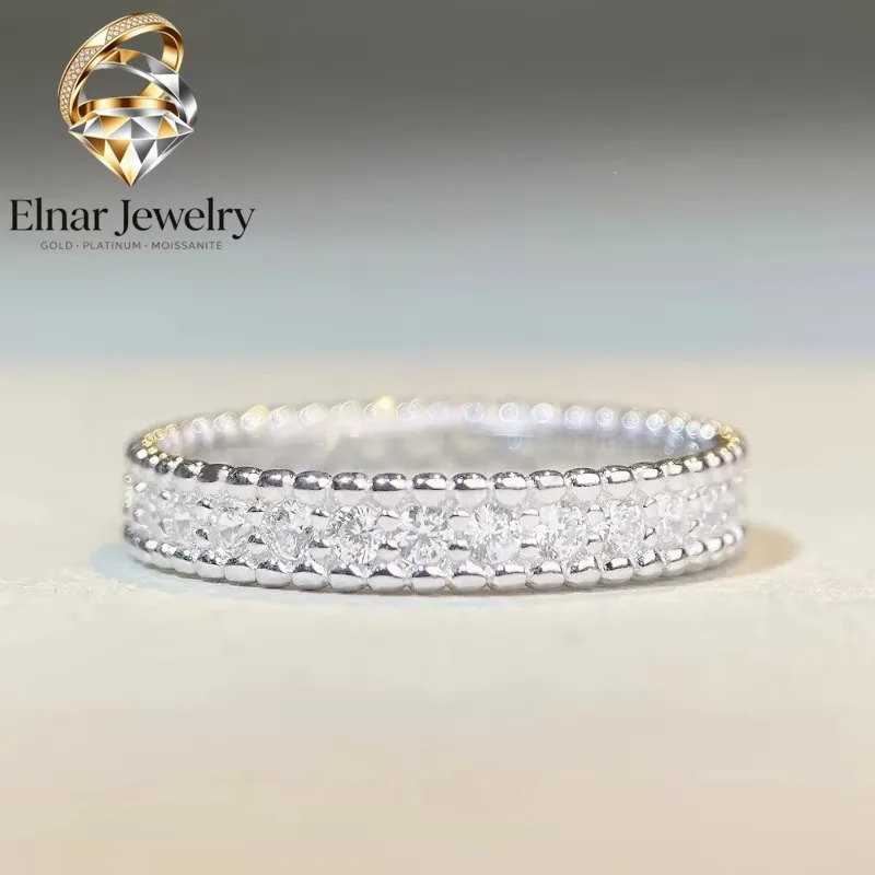 Elnar Jewelry Luxury Women's Ring in PT950 Solid Platinum White Gold, Boasting a Full Diamond Design
Elnar Jewelry Luxury Women's Ring in PT950 Solid Platinum White Gold, Boasting a Full Diamond Design