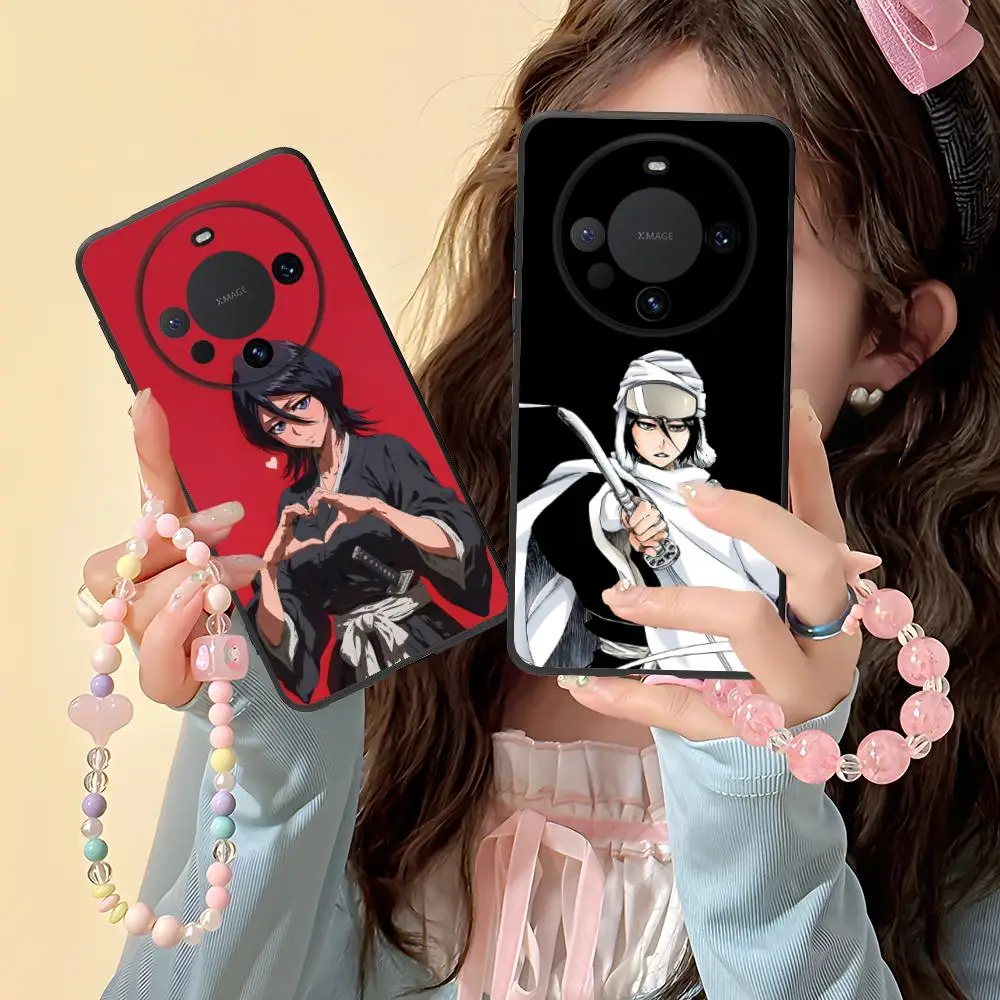 Чехол для мобильного телефона Bleach Rukia Kuchiki для Huawei Mate 60 50 40 30 20 10 Pro Plus Lite E 5G, черный чехол для мобильных телефонов, смартфон
Чехол для мобильного телефона Bleach Rukia Kuchiki для Huawei Mate 60 50 40 30 20 10 Pro Plus Lite E 5G, черный чехол для мобильных телефонов, смартфон