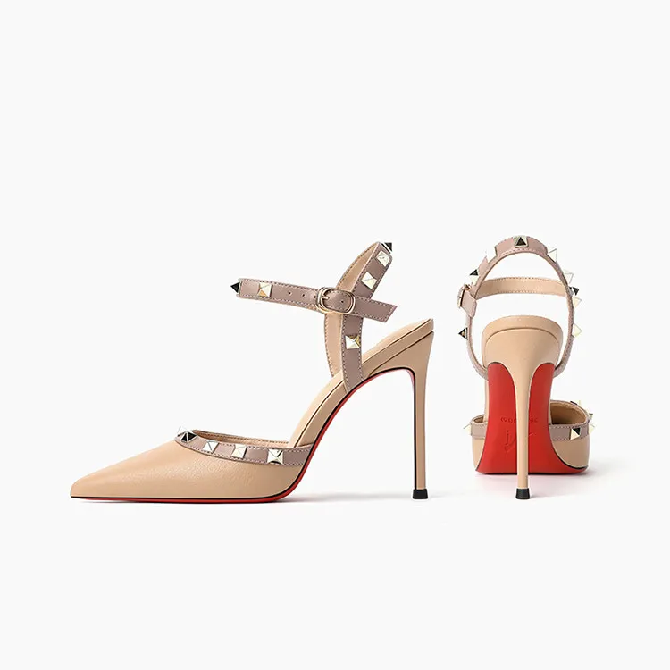 High Heel Sandals for Women 2025 New Summer Trendy Fashion Elegant Socialite Black Closed Toe Stiletto Rivet
High Heel Sandals for Women 2025 New Summer Trendy Fashion Elegant Socialite Black Closed Toe Stiletto Rivet