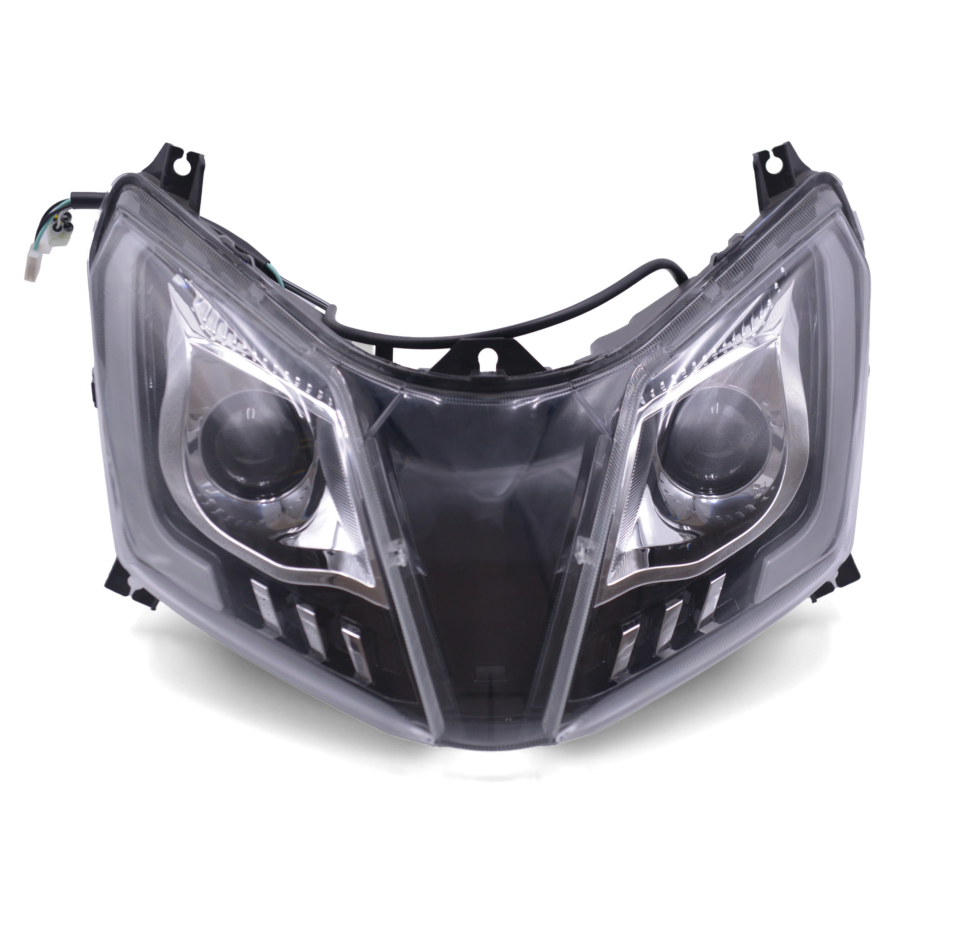 for LED Headlights Front Position Retrofit/Upgrade Motorcycle Accessories 1 Lens New Model