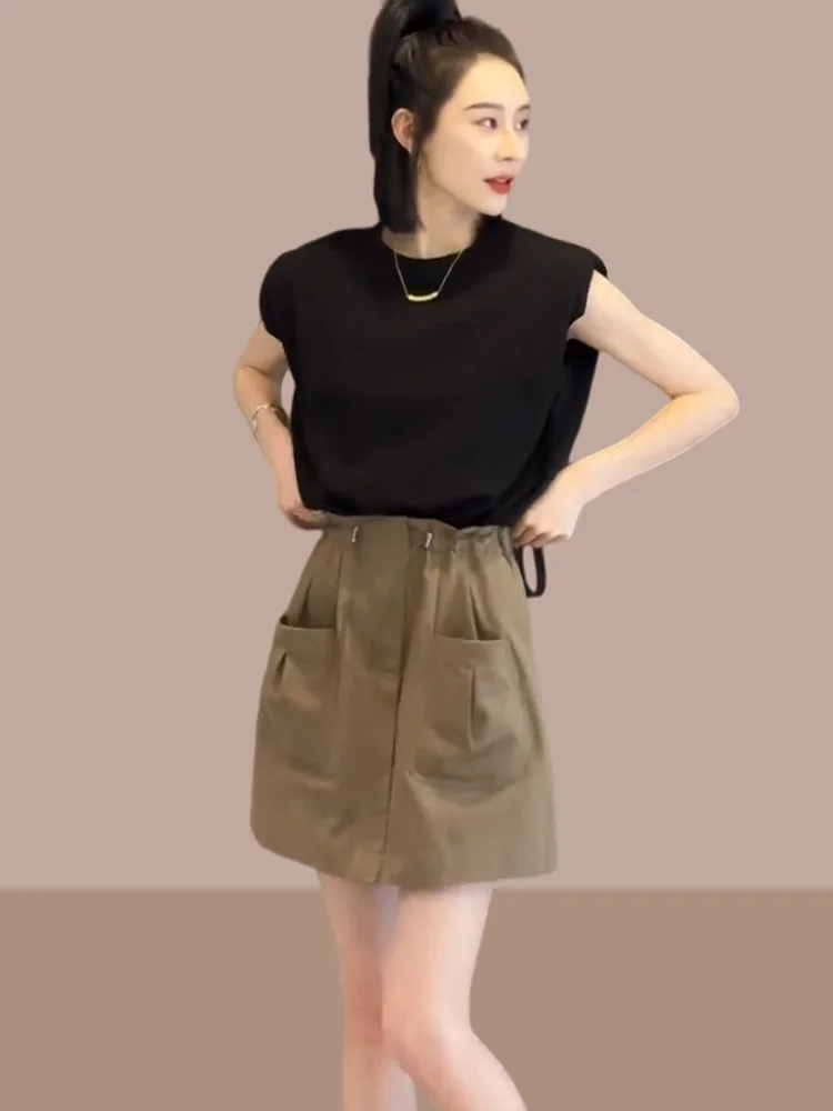 Casual A-Line Skirt for Women Summer 2026 New Style Workwear Skirt High Waist Short Length Color Versatile Fashion
Casual A-Line Skirt for Women Summer 2026 New Style Workwear Skirt High Waist Short Length Color Versatile Fashion