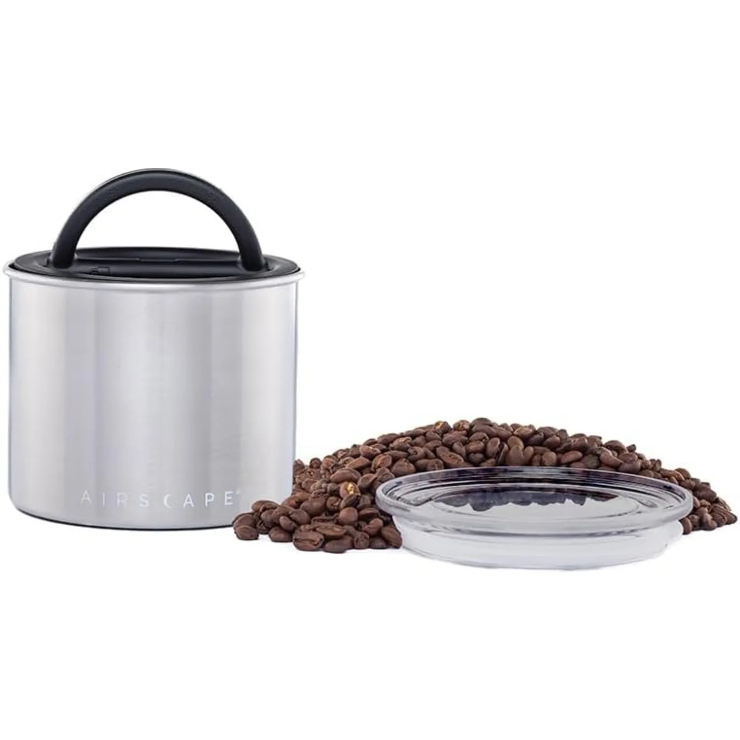 Airscape Stainless Steel Coffee Canister | Food Storage Container | Patented Airtight Lid | Push Out Excess Air Preserve Food
Airscape Stainless Steel Coffee Canister | Food Storage Container | Patented Airtight Lid | Push Out Excess Air Preserve Food