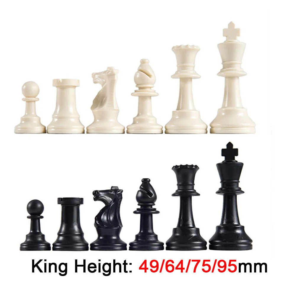 32 набора средневековых пластиковых шахматных фигур King Height 64 и 75 и 95 мм. Стандартные шахматные игры для международных соревнований IA13
32 набора средневековых пластиковых шахматных фигур King Height 64 и 75 и 95 мм. Стандартные шахматные игры для международных соревнований IA13