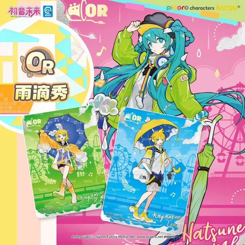 Kayou Hatsune Miku Card Blind Box V1 V2 V3 Genuine Peripheral Charms Surprise Gift Anime Collection For Adult Collectors
Kayou Hatsune Miku Card Blind Box V1 V2 V3 Genuine Peripheral Charms Surprise Gift Anime Collection For Adult Collectors