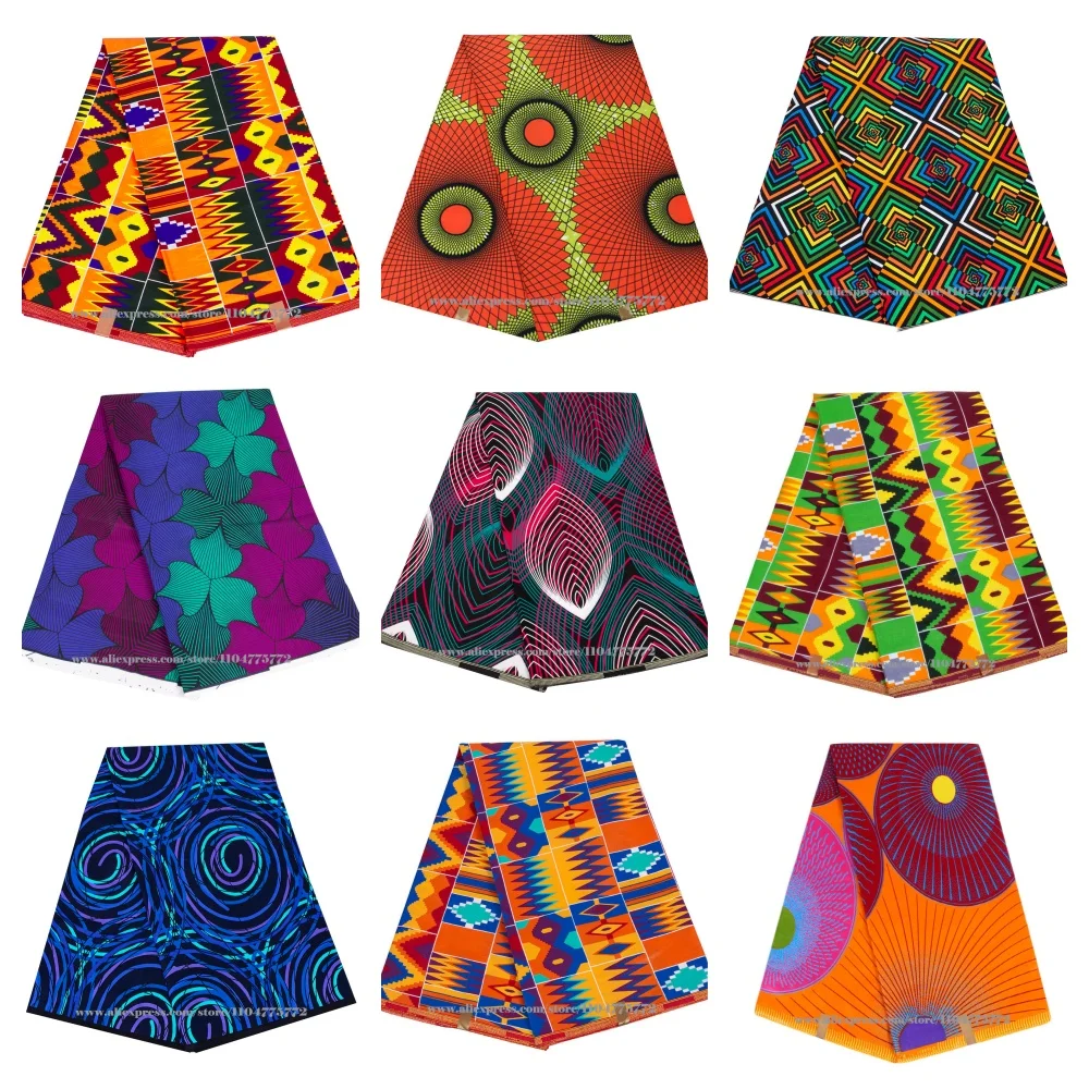 High Quality 100% Cotton Fabric African Ankara Veritable Wax Clothes Ghana African Nigeria Wax Fabric 6 Yards For Wedding Party
High Quality 100% Cotton Fabric African Ankara Veritable Wax Clothes Ghana African Nigeria Wax Fabric 6 Yards For Wedding Party
