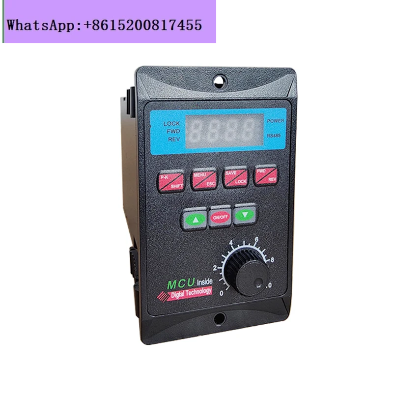 T13 Small Inverter AC 220V Single Input Three-phase Output 120/200/400/750W Motor Governor
T13 Small Inverter AC 220V Single Input Three-phase Output 120/200/400/750W Motor Governor