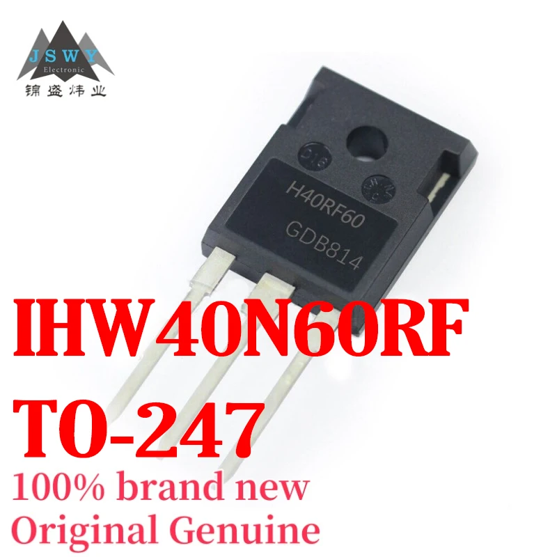 (5/50 pcs) IHW40N60RF IHW40N60 Silk-Screen H40RF60 TO-247 Field Effect Transistor Genuine Authentic In Stock Free Shipping 
(5/50 pcs) IHW40N60RF IHW40N60 Silk-Screen H40RF60 TO-247 Field Effect Transistor Genuine Authentic In Stock Free Shipping