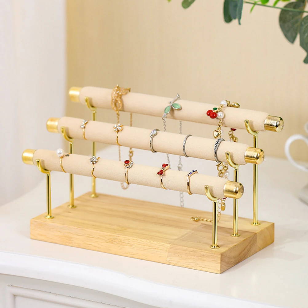 3 Layers Ring Holder Display Rack Wooden Jewelry Organizer Detachable Small Size Large Capacity Ring Storage For Travel Home
3 Layers Ring Holder Display Rack Wooden Jewelry Organizer Detachable Small Size Large Capacity Ring Storage For Travel Home