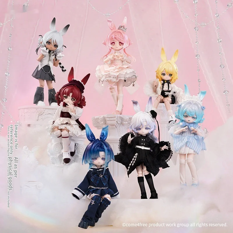 1/12 Bjd Bonnie Bunny Cute Blind Box Toy Kawaii Articulated Doll Rabbit Ear Collectible Figure Desktop Decoration Gift Adult
1/12 Bjd Bonnie Bunny Cute Blind Box Toy Kawaii Articulated Doll Rabbit Ear Collectible Figure Desktop Decoration Gift Adult