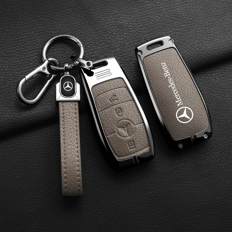 Luxury Car Key Case Cover Fob Protect Keychain Holder For Mercedes Benz E S G Class GLC CLE CLA GLB GLS W177 W205 W213 W222 X167
Luxury Car Key Case Cover Fob Protect Keychain Holder For Mercedes Benz E S G Class GLC CLE CLA GLB GLS W177 W205 W213 W222 X167