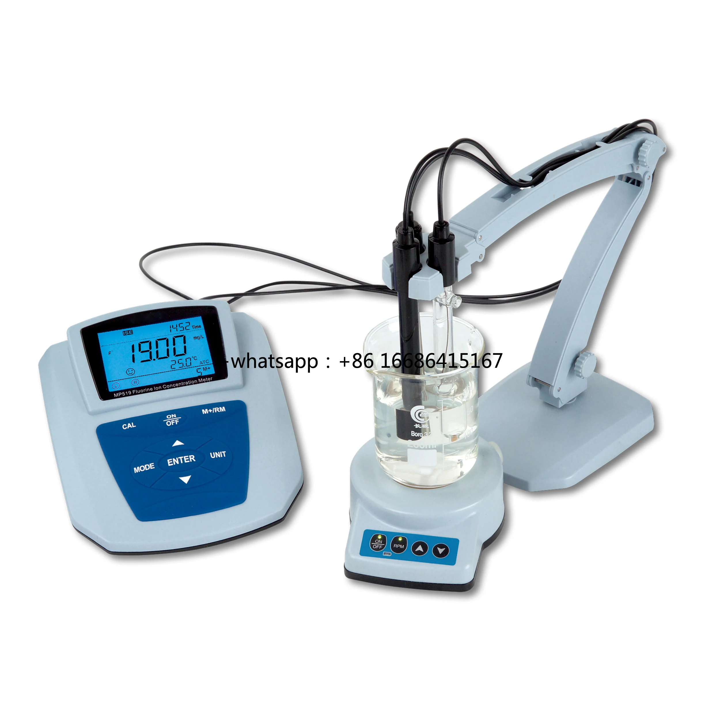 (0.00 To 9.00) PF MP519 Laboratory Fluorine Ion Meter For Testing The Fluoride Ion Concentration Of Drinking Water
(0.00 To 9.00) PF MP519 Laboratory Fluorine Ion Meter For Testing The Fluoride Ion Concentration Of Drinking Water