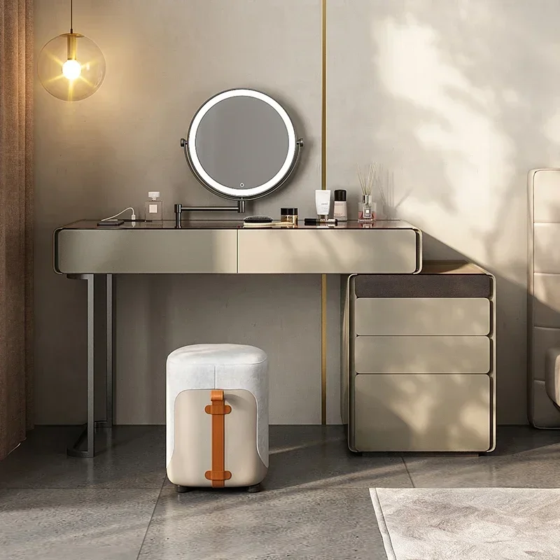 Dresser Storage Cabinet Integrated Bedroom Small Apartment Simple Retractable Makeup Table
Dresser Storage Cabinet Integrated Bedroom Small Apartment Simple Retractable Makeup Table