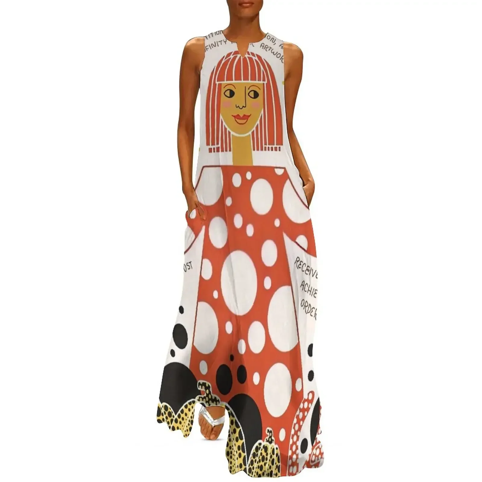 Yayoi Kusama Quotes Funny Long Dress chic and elegant woman dress women's summer dresses 2025 elegant dresses for women Dress
Yayoi Kusama Quotes Funny Long Dress chic and elegant woman dress women's summer dresses 2025 elegant dresses for women Dress