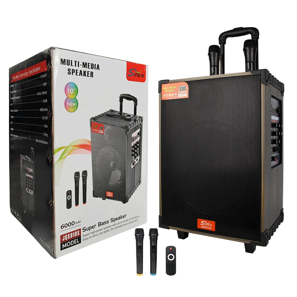 2025 hot sale SING-E ZQS912S Professional Audio Speaker Wooden DJ Box with Wireless Blue Tooth TWS Mic RC Karaoke Set for Partie
2025 hot sale SING-E ZQS912S Professional Audio Speaker Wooden DJ Box with Wireless Blue Tooth TWS Mic RC Karaoke Set for Partie