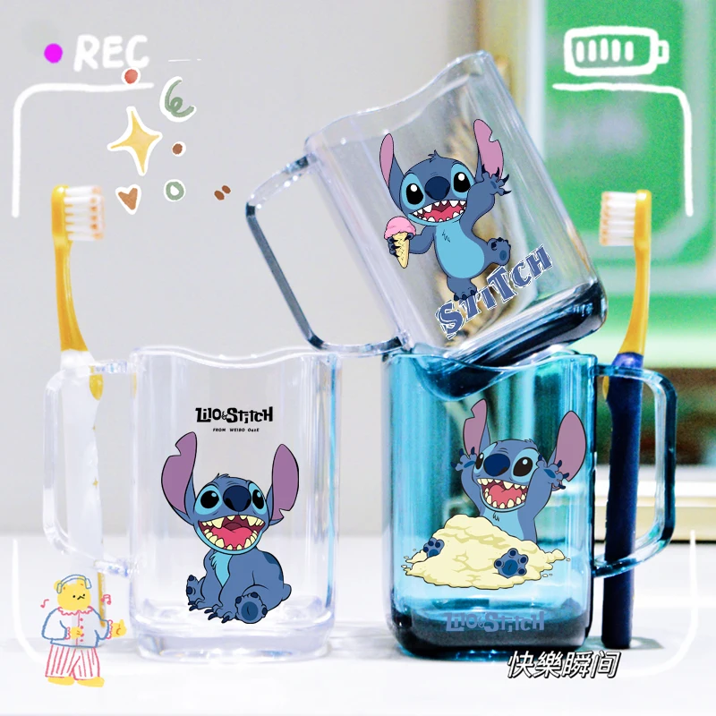 Чашка для зубной щетки Lilo & Stitch с мультяшным принтом, детская чашка для полоскания рта для мальчиков и девочек, пластиковый набор для мытья, защита от падения
Чашка для зубной щетки Lilo & Stitch с мультяшным принтом, детская чашка для полоскания рта для мальчиков и девочек, пластиковый набор для мытья, защита от падения