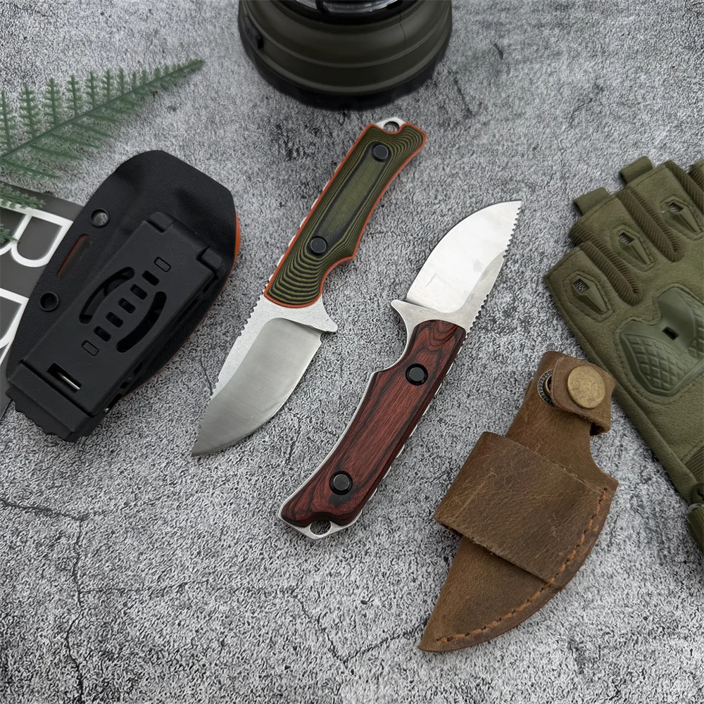 New Mini Multi-Purpose Fixed-Blade Knife, Kydex Sheath, 8Cr13Mov Blade, Two-Tone G10 Handle, Outdoor Climbing Knife
New Mini Multi-Purpose Fixed-Blade Knife, Kydex Sheath, 8Cr13Mov Blade, Two-Tone G10 Handle, Outdoor Climbing Knife