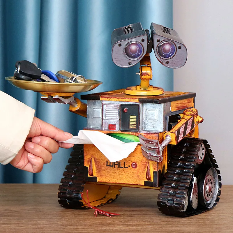 Retro Kawara Tsutomu robot model ornaments living room decorations crafts creative tissue box piggy bank gifts.
Retro Kawara Tsutomu robot model ornaments living room decorations crafts creative tissue box piggy bank gifts.