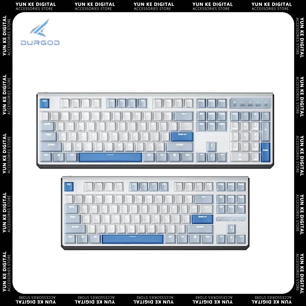 DURGOD K610W/K620W Mechanical Keyboard Three Mode Long Battery Life Gaming Keyboard Monochrome Hot Swap Low Delay Pc Gamer Gift
DURGOD K610W/K620W Mechanical Keyboard Three Mode Long Battery Life Gaming Keyboard Monochrome Hot Swap Low Delay Pc Gamer Gift