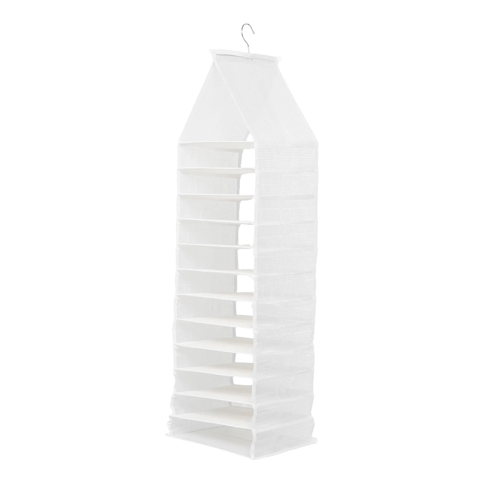 12-Layer Hanging Closet Organizer Bag Space-Saving Wardrobe Storage Organizer for Pants Shirts Accessories Multi-Compartment
12-Layer Hanging Closet Organizer Bag Space-Saving Wardrobe Storage Organizer for Pants Shirts Accessories Multi-Compartment