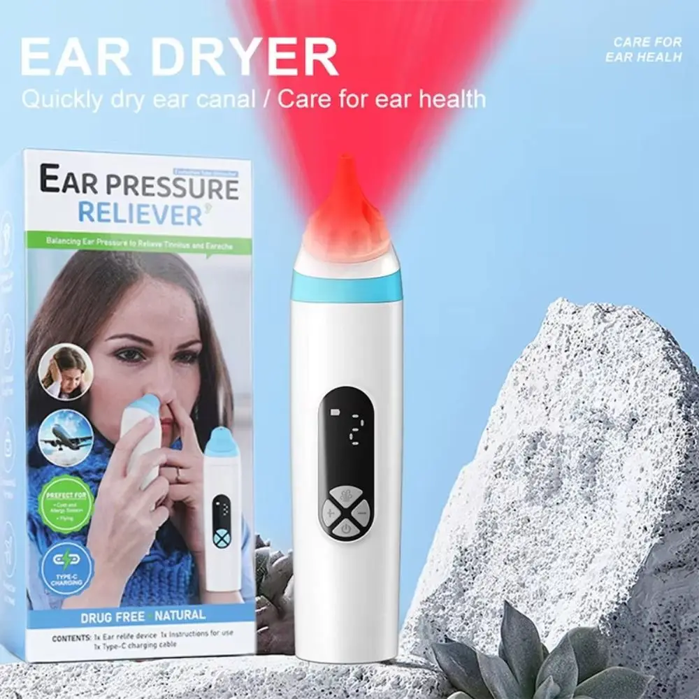 Adjustable Electric Ear Pressure Massager Tinnitus & Earache Relief Relieve Discomfort Ear Pressure Regulating Device
Adjustable Electric Ear Pressure Massager Tinnitus & Earache Relief Relieve Discomfort Ear Pressure Regulating Device