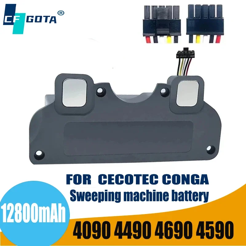 Новинка 14,4, 100% в, новинка, идеально подходит для CECOTEC CONGA 4090, 4490, 4690, 4590, 12800 мА · ч, аккумулятор для мобильного робота
Новинка 14,4, 100% в, новинка, идеально подходит для CECOTEC CONGA 4090, 4490, 4690, 4590, 12800 мА · ч, аккумулятор для мобильного робота