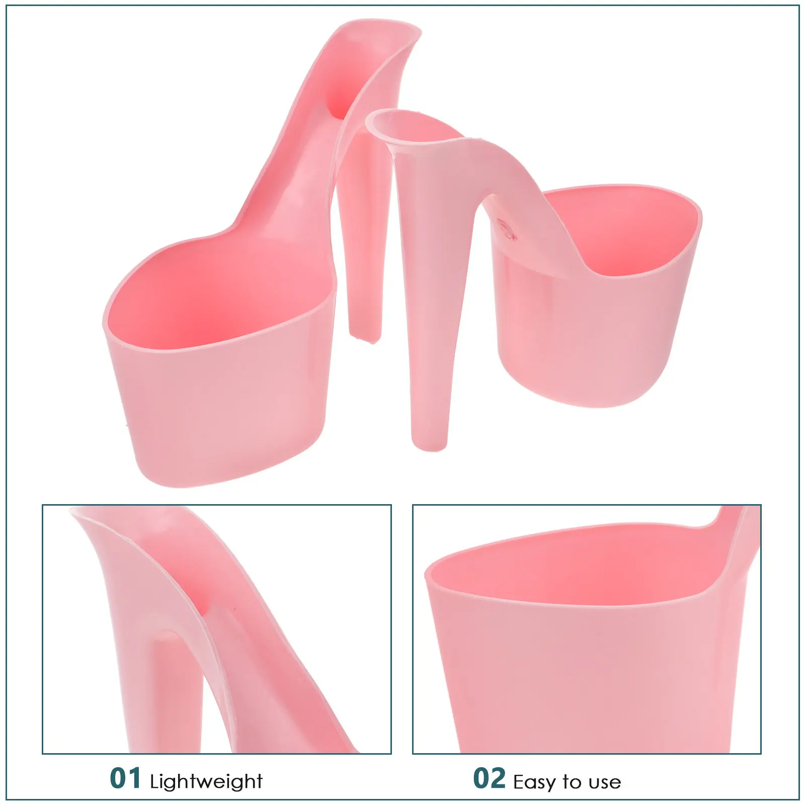 2Pcs Pink High Heel Shaped Flower Pot Creative Shoe Planter Succulent Pot for Indoor Outdoor Desktop Garden Decor, Plant Nursery
2Pcs Pink High Heel Shaped Flower Pot Creative Shoe Planter Succulent Pot for Indoor Outdoor Desktop Garden Decor, Plant Nursery