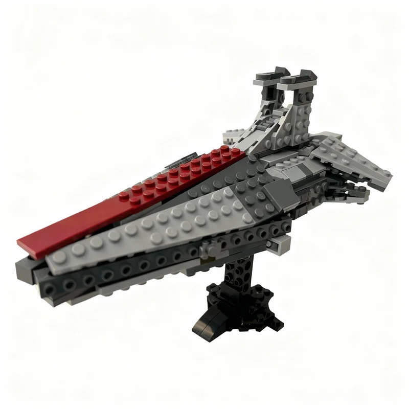 316pcs MOC Midi Scale Venator Class Cruiser Star Battle Model Building Blocks Construction Toy Christmas Gifts DIY Creative Idea
316pcs MOC Midi Scale Venator Class Cruiser Star Battle Model Building Blocks Construction Toy Christmas Gifts DIY Creative Idea