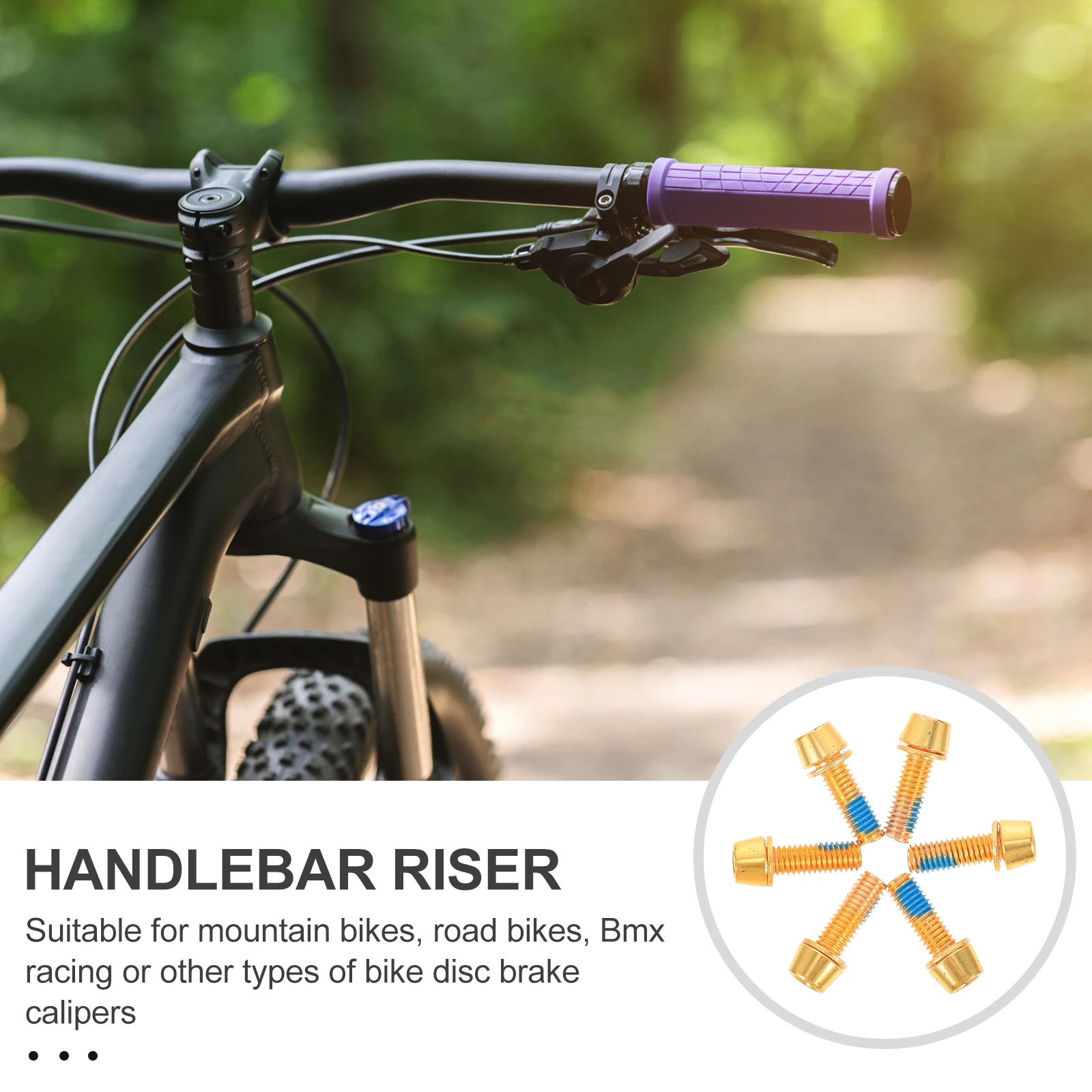 6pcs Alloy Screws Rotor Bolts Disc Brake Bike Anti-oxidation Durable Disc Brake Screws Long Life Cycling Supplies
6pcs Alloy Screws Rotor Bolts Disc Brake Bike Anti-oxidation Durable Disc Brake Screws Long Life Cycling Supplies