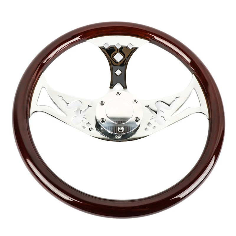 Car Modified Steering Wheel 15 Inch 380MM Solid Wood Steering Wheel Vintage Car Hip Hop Retro Universal Steering
Car Modified Steering Wheel 15 Inch 380MM Solid Wood Steering Wheel Vintage Car Hip Hop Retro Universal Steering