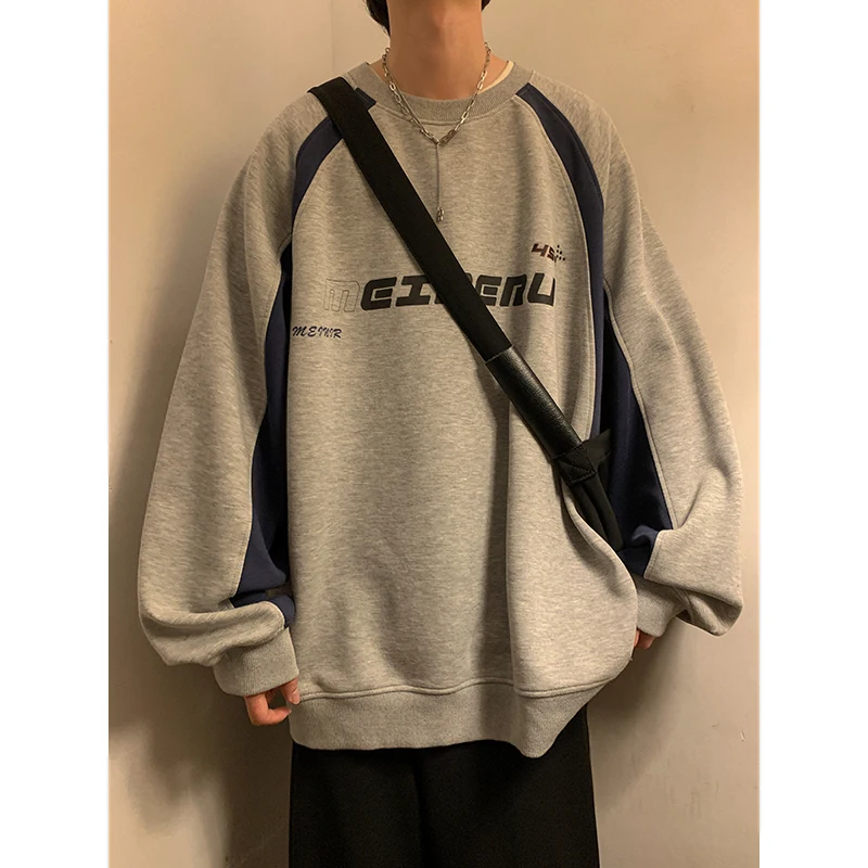 American High Street Letter Print Men's Autumn Fashion Sweatshirt Large Color Block Casual Sweater Y2KSudaderas Para Hombres
American High Street Letter Print Men's Autumn Fashion Sweatshirt Large Color Block Casual Sweater Y2KSudaderas Para Hombres