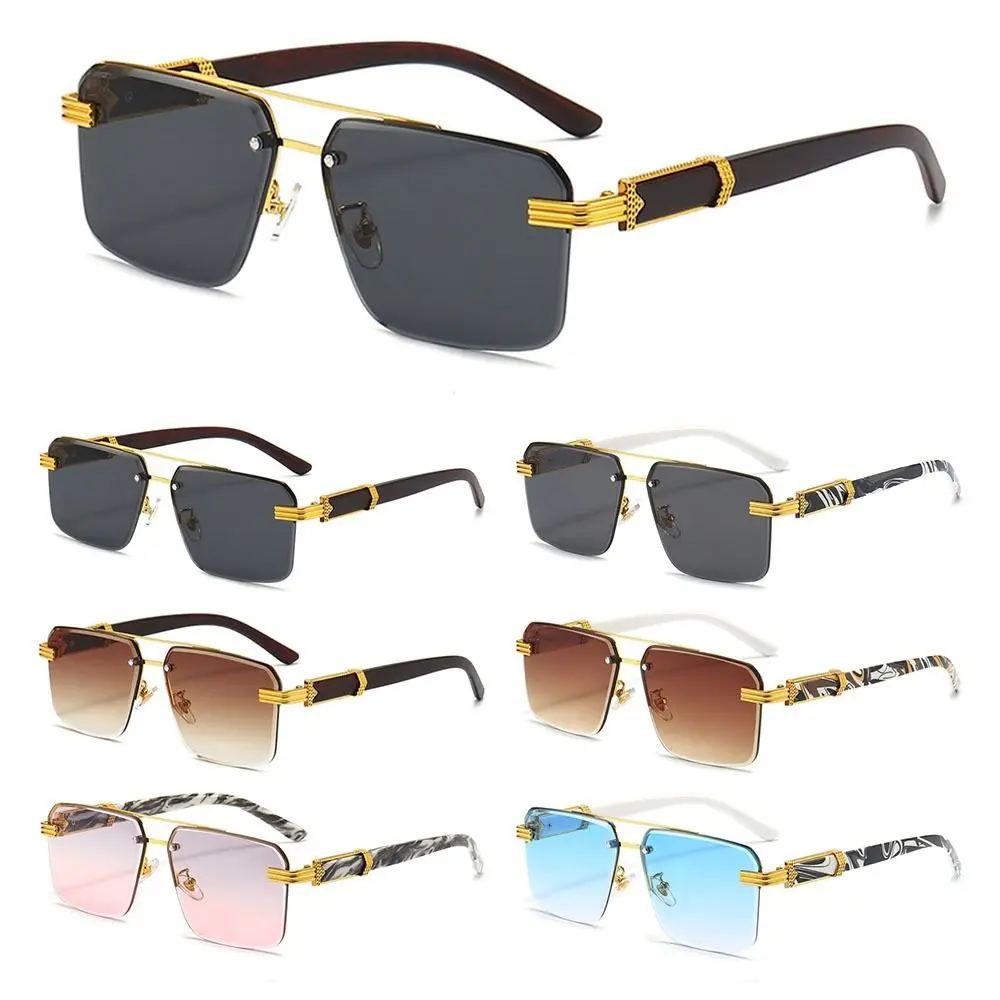 Retro Vintage Rimless Sunglasses for Men Square UV400 Frameless Sun Glasses Gradient Shades for Women
Retro Vintage Rimless Sunglasses for Men Square UV400 Frameless Sun Glasses Gradient Shades for Women