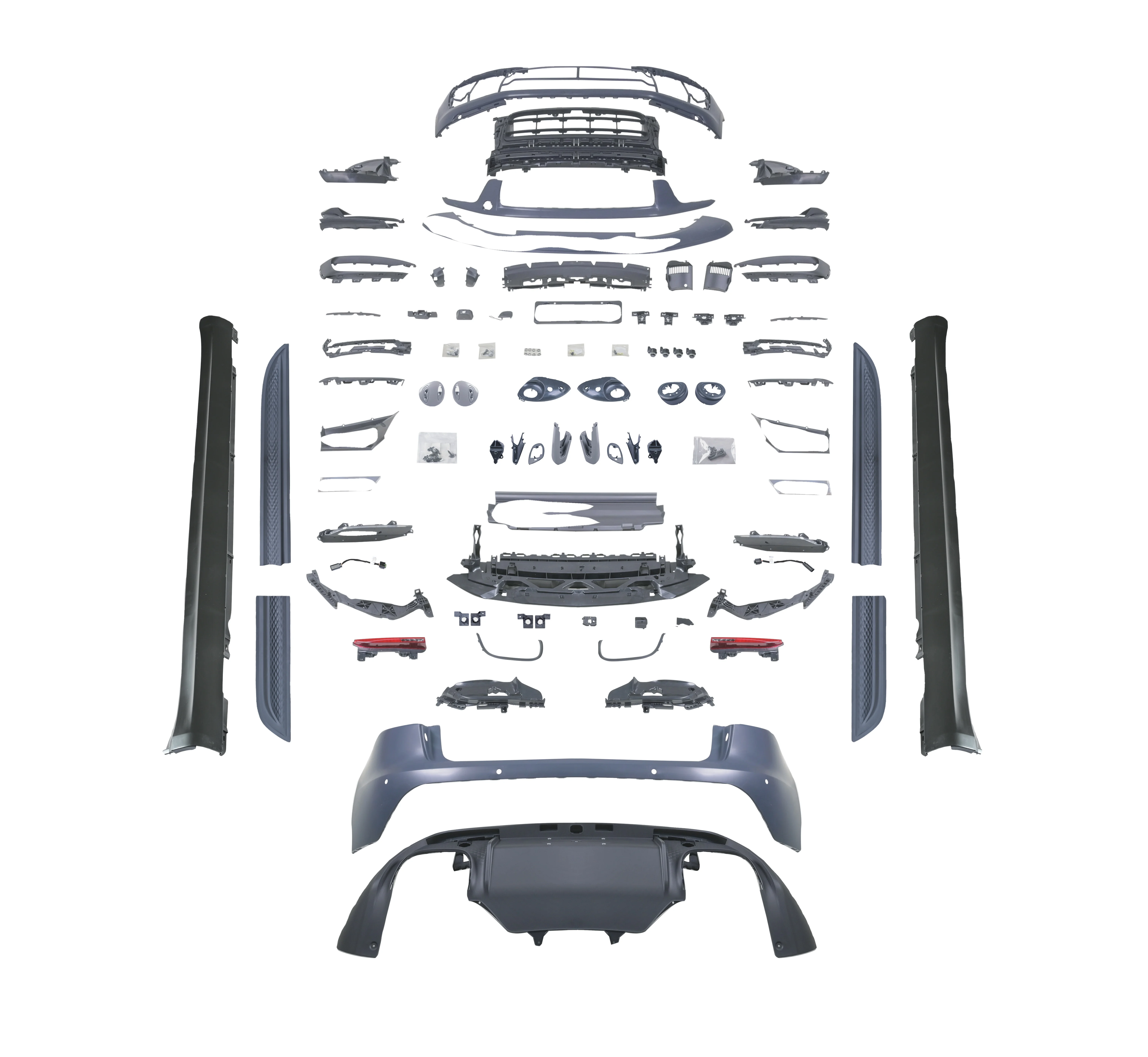 2014-2023 MSY for Macan 95B Upgrade to 95B.3 OE Bodykit Front & Rear Bumper Facelift Auto Parts Made of Plastic Used Old New
2014-2023 MSY for Macan 95B Upgrade to 95B.3 OE Bodykit Front & Rear Bumper Facelift Auto Parts Made of Plastic Used Old New