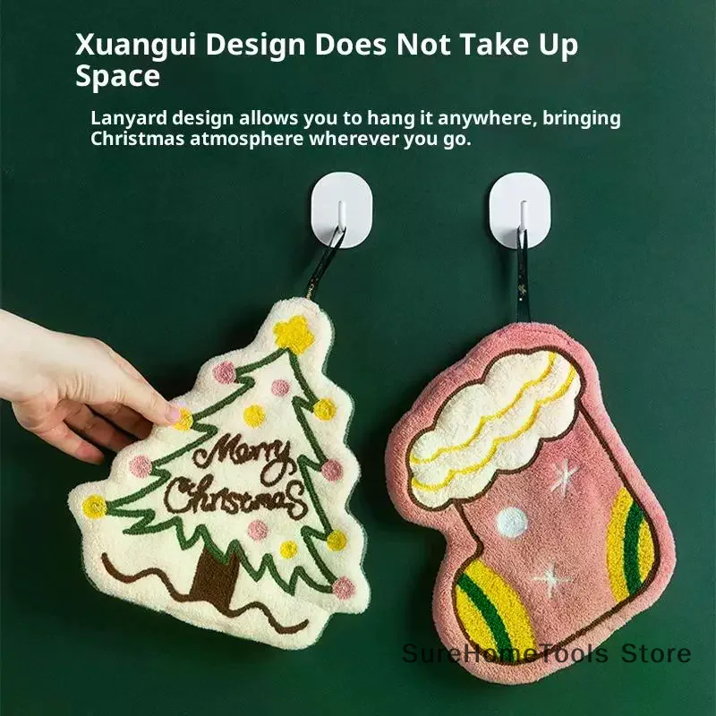 Рождественское полотенце из кораллового флиса с рисунком пряничного человечка, снеговика, дерева, мягкая впитывающая ткань для чистки дома, кухни, ванной комнаты
Рождественское полотенце из кораллового флиса с рисунком пряничного человечка, снеговика, дерева, мягкая впитывающая ткань для чистки дома, кухни, ванной комнаты