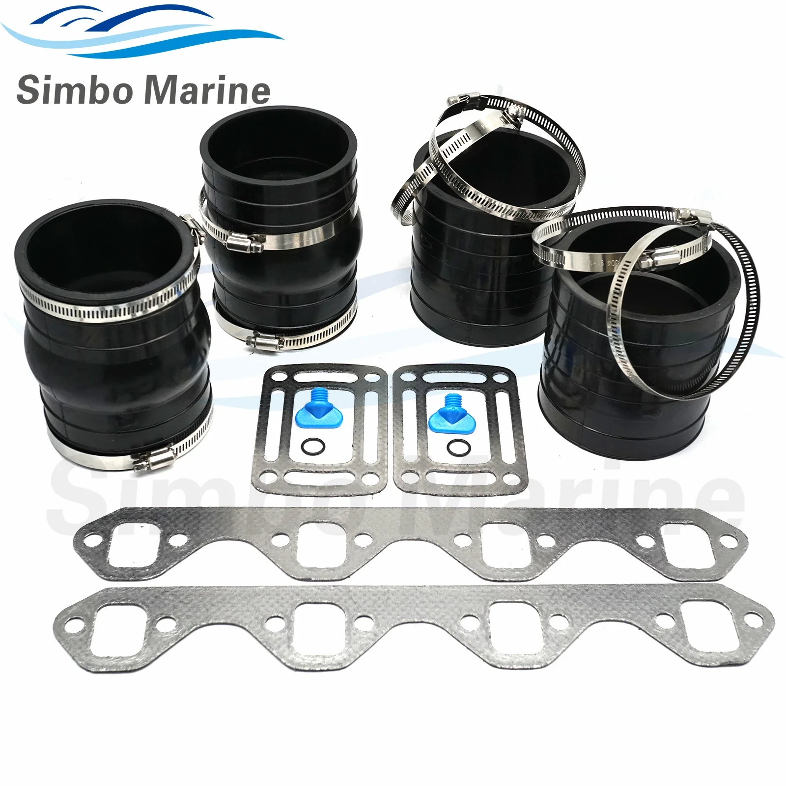 Exhaust Hose Bellows 3853608 Gasket 3852455 Drain Plug 806608A02 For OMC Volvo Penta 1998-96 Carb 5.0 5.8 351 EFI V8 302 351 CID
Exhaust Hose Bellows 3853608 Gasket 3852455 Drain Plug 806608A02 For OMC Volvo Penta 1998-96 Carb 5.0 5.8 351 EFI V8 302 351 CID