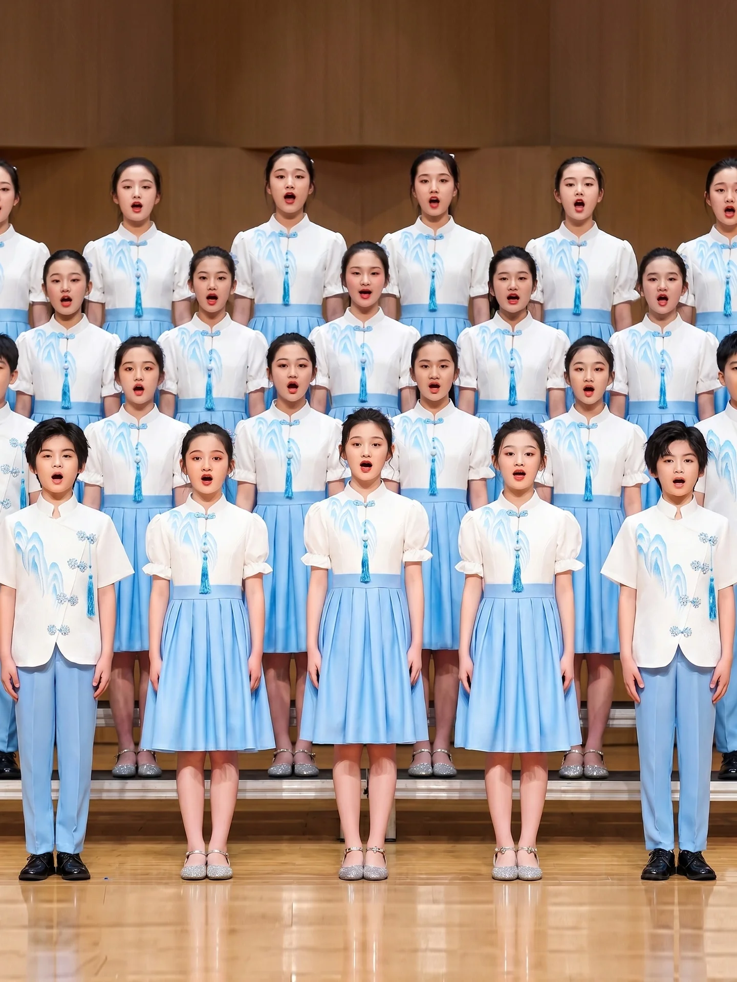 Patriotic Style Performance Outfit Chorus Group Children's Speech Ceremony Clothes Primary School Students Female Toddler
Patriotic Style Performance Outfit Chorus Group Children's Speech Ceremony Clothes Primary School Students Female Toddler