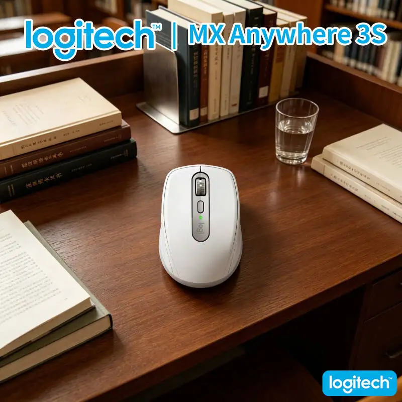Top-Tier Logitech MX Anywhere 3S Mouse - 8000 DPI, Hyper-Scroll, Silent Click, USB-C Fast Charge for Multi-Store Use
Top-Tier Logitech MX Anywhere 3S Mouse - 8000 DPI, Hyper-Scroll, Silent Click, USB-C Fast Charge for Multi-Store Use