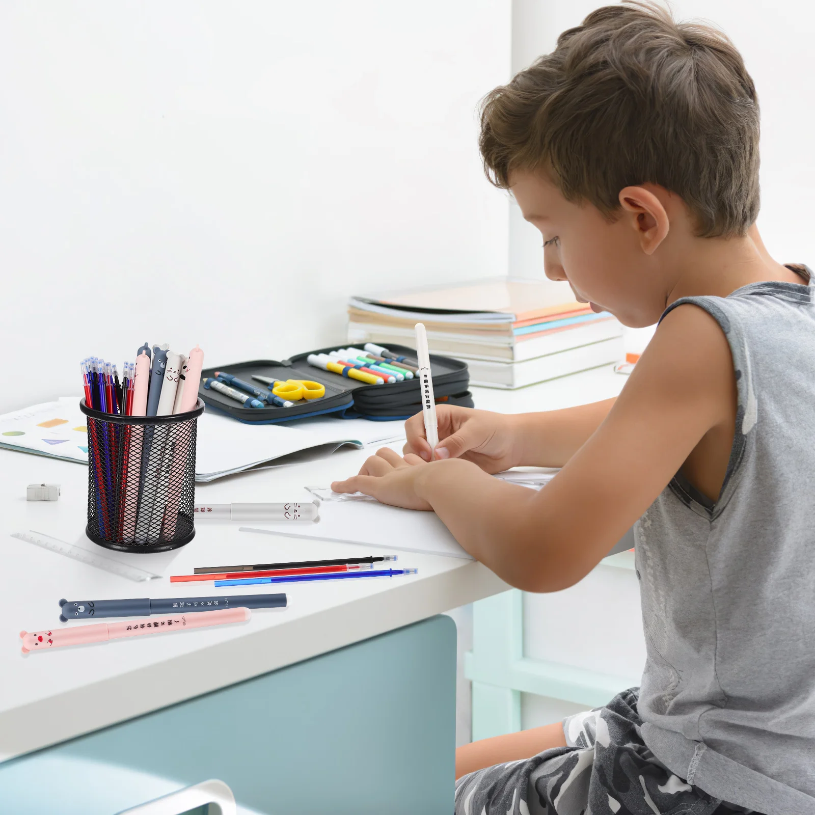 1 комплект шариковых ручек, креативный мультяшный дизайн с животными, гладкое письмо, оптовые офисные канцелярские принадлежности, подарок, мультяшные ручки, шариковая ручка
1 комплект шариковых ручек, креативный мультяшный дизайн с животными, гладкое письмо, оптовые офисные канцелярские принадлежности, подарок, мультяшные ручки, шариковая ручка