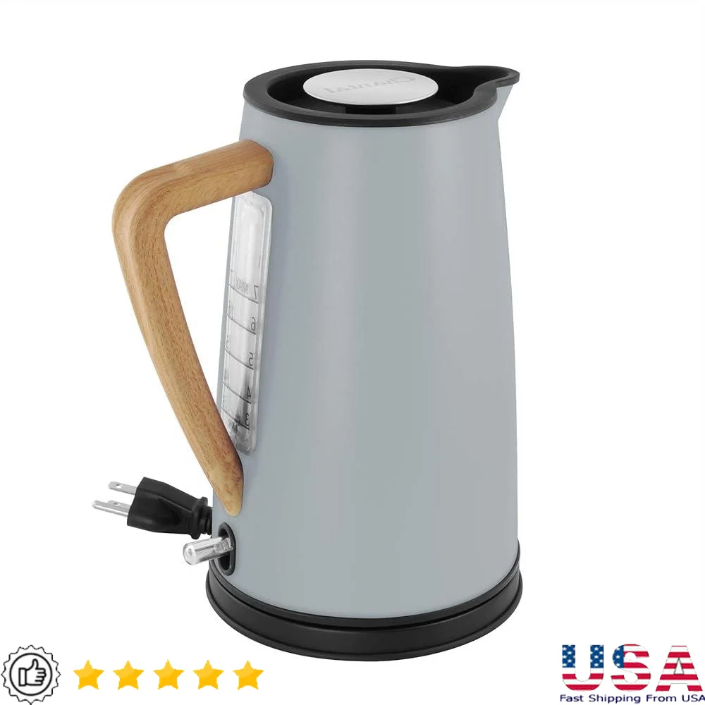 Cordless Electric Kettle 1500W Rapid Boil Auto Shut Off Water Level Indicator Stainless Steel Cool Touch Kitchen Appliance 
Cordless Electric Kettle 1500W Rapid Boil Auto Shut Off Water Level Indicator Stainless Steel Cool Touch Kitchen Appliance