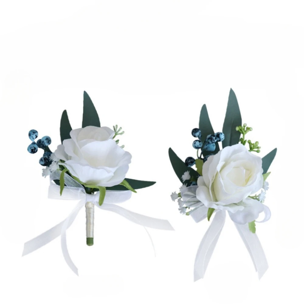 Wedding Ribbon Boutonniere for Groom Marriage Flower for Woman Corsage&Man Boutonniere Wedding Decoration Party Accessories
Wedding Ribbon Boutonniere for Groom Marriage Flower for Woman Corsage&Man Boutonniere Wedding Decoration Party Accessories
