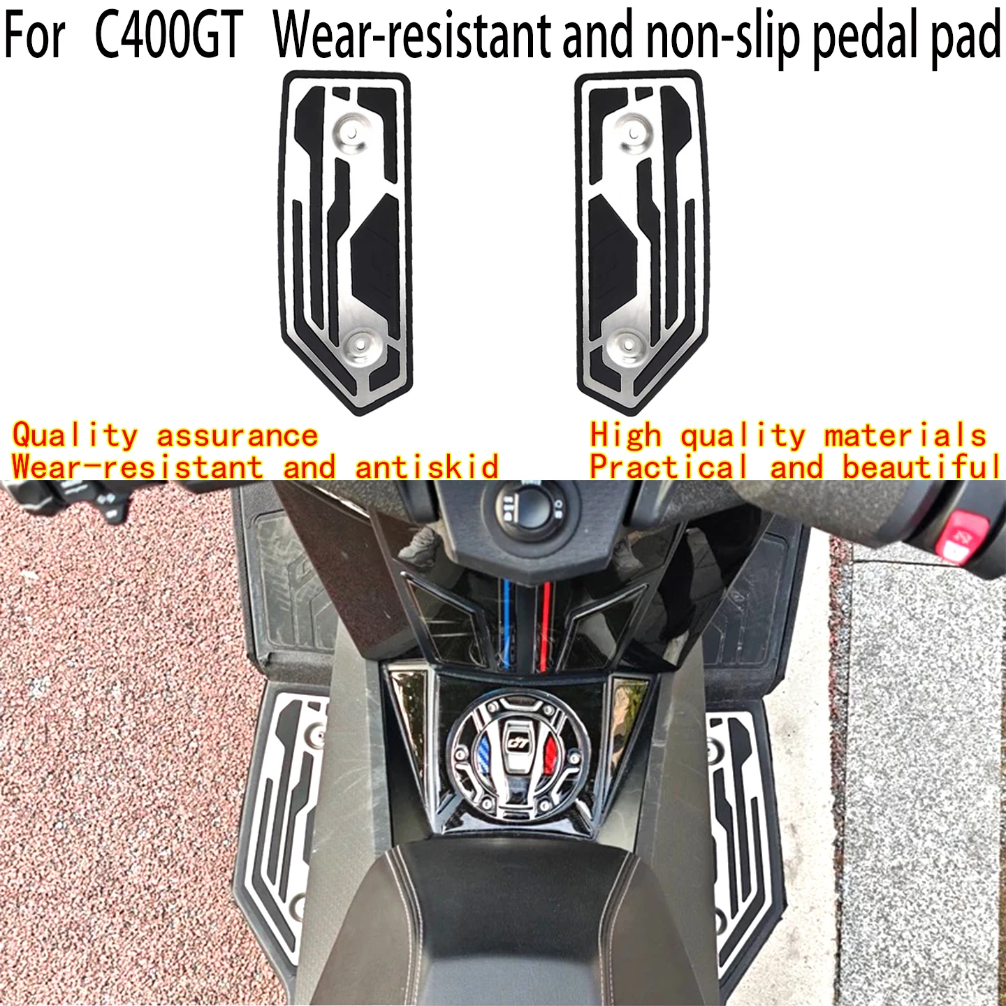 Для BMW C400GT износостойкая и нескользящая накладка на педаль 2019-2025-новая модель BMW C400gt противоскользящая педаль износостойкая накладка на ногу
Для BMW C400GT износостойкая и нескользящая накладка на педаль 2019-2025-новая модель BMW C400gt противоскользящая педаль износостойкая накладка на ногу