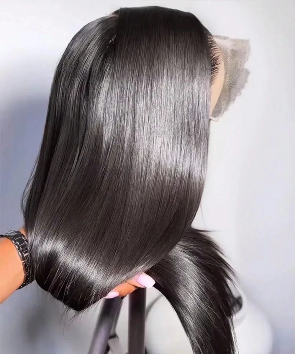 Straight Lace Front Wigs Human Hair 250% Density 13x4 HD Transparent Lace Frontal Wig Pre Plucked With Baby Hair 15A Brazilian Virgin Human Hair Wigs For Women 30 Inch
Straight Lace Front Wigs Human Hair 250% Density 13x4 HD Transparent Lace Frontal Wig Pre Plucked With Baby Hair 15A Brazilian Virgin Human Hair Wigs For Women 30 Inch