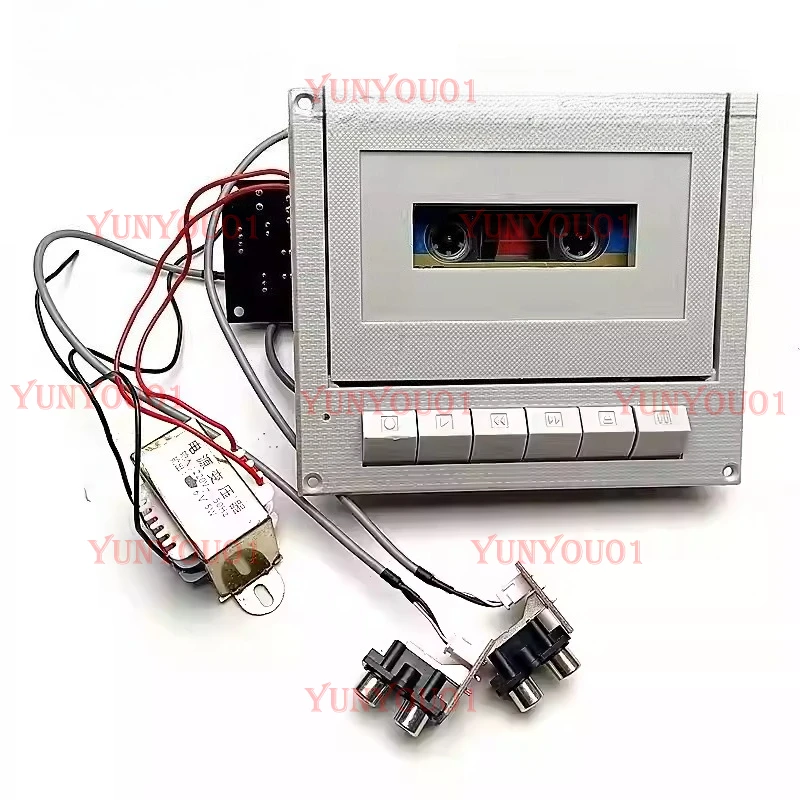 Stereo Cassette Recorder for TA7668 Magnetic Head Preamplifier DIY Kit Cartridge Recorder
Stereo Cassette Recorder for TA7668 Magnetic Head Preamplifier DIY Kit Cartridge Recorder