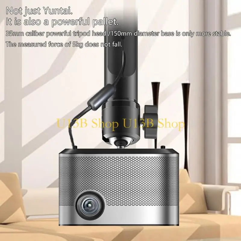 U13B Adjustable Projector Ceiling Mount Bracket Aluminum Alloy Rack Retractable/Fixed
U13B Adjustable Projector Ceiling Mount Bracket Aluminum Alloy Rack Retractable/Fixed