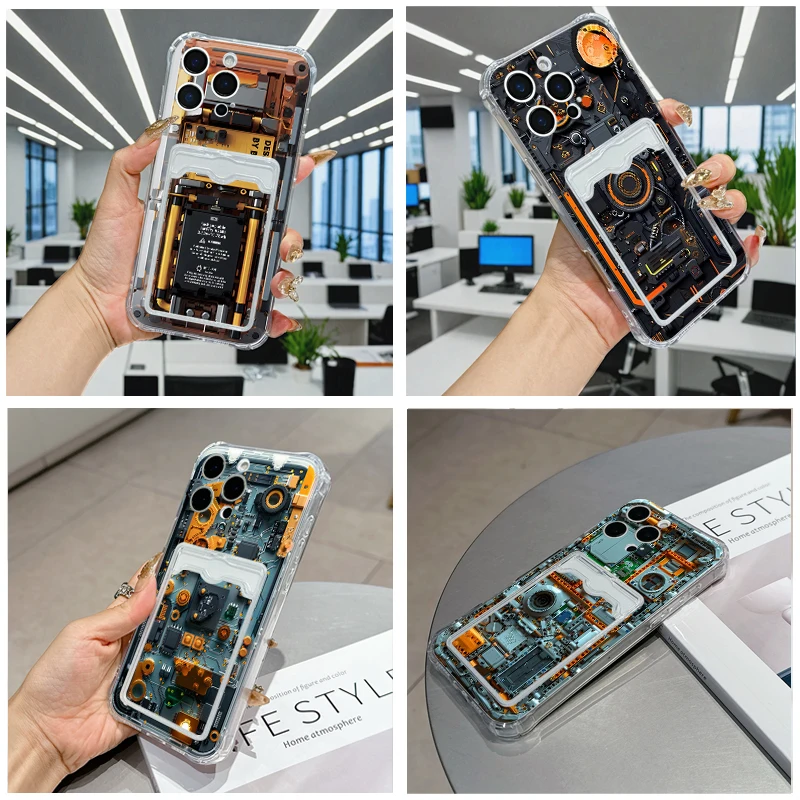 Complex gear diagram For IPhone 17 Pro Max 16 E 17 15 14 Max 13 Plus 12Mini 11 XR Air softshell Transparent card pack phone case
Complex gear diagram For IPhone 17 Pro Max 16 E 17 15 14 Max 13 Plus 12Mini 11 XR Air softshell Transparent card pack phone case