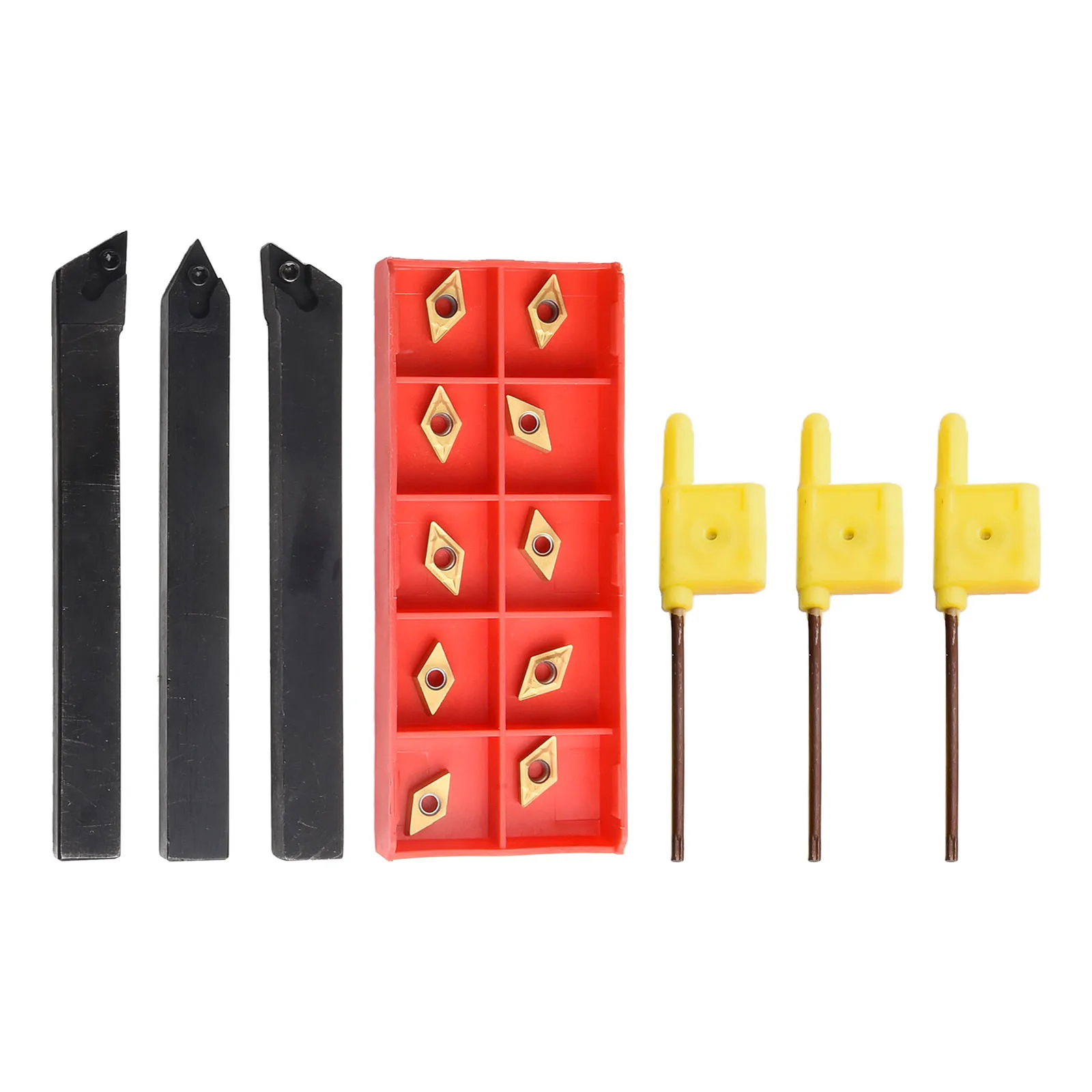Holder CVD Coated Inserts 0.39 x0.39 x3.94 10mm X 10mm X 100mm DCMT070204 Inserts Applicable For Stainless Steel
Holder CVD Coated Inserts 0.39 x0.39 x3.94 10mm X 10mm X 100mm DCMT070204 Inserts Applicable For Stainless Steel